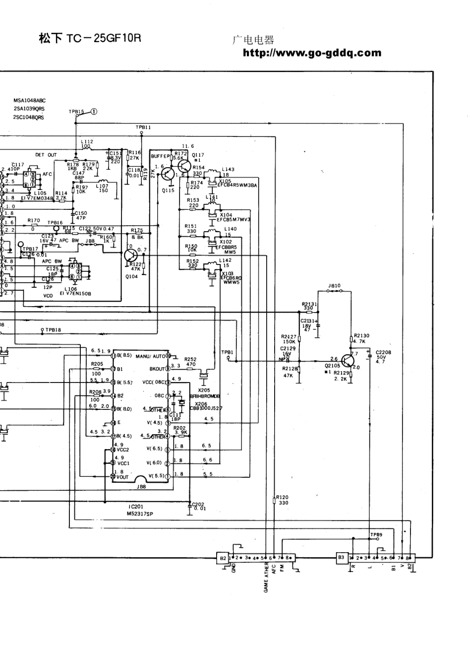 松下TC-25GF10R彩电图纸_松下  TC-25GF10R(14).pdf_第1页