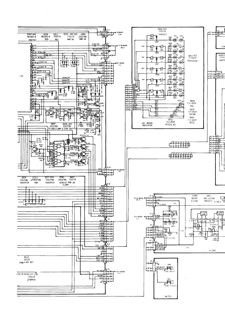 索尼KX-27HG2彩电原理图_索尼  KX-27HG2(07).pdf_第1页