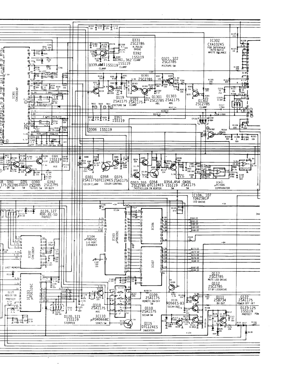 索尼KX-27HG2彩电原理图_索尼  KX-27HG2(06).pdf_第1页