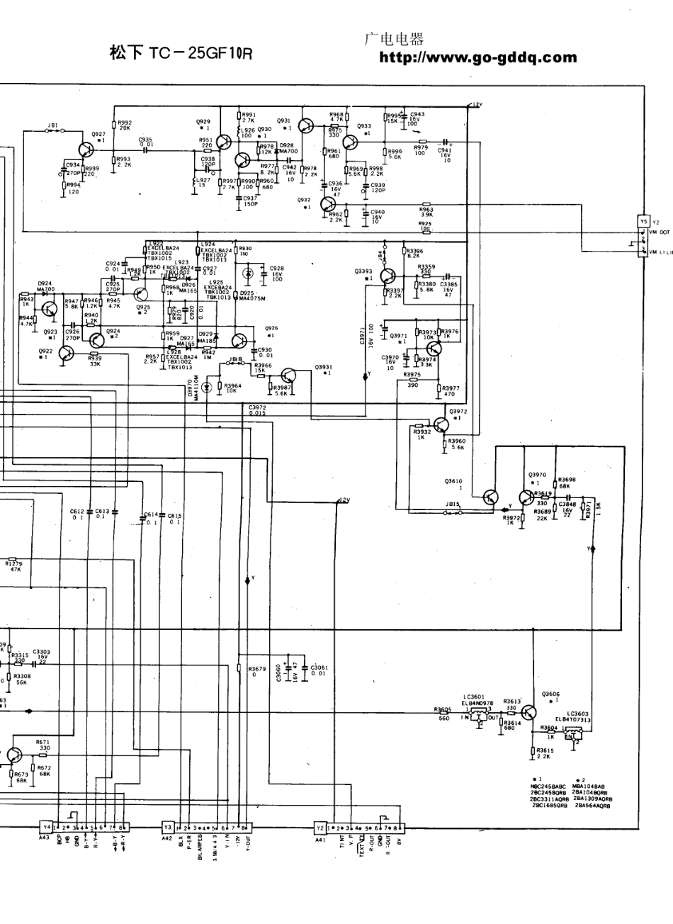 松下TC-25GF10R彩电图纸_松下  TC-25GF10R(12).pdf_第1页