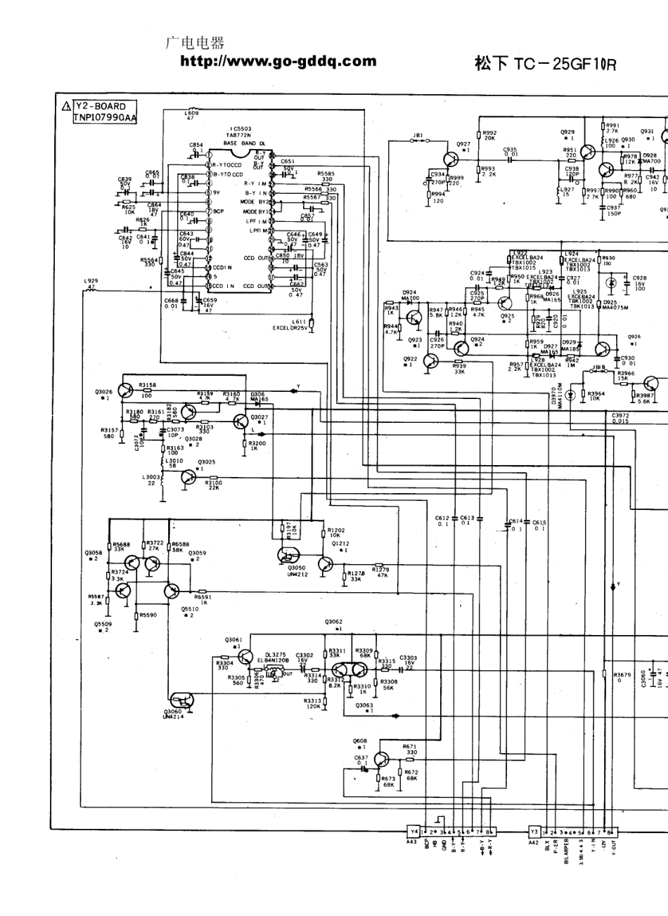 松下TC-25GF10R彩电图纸_松下  TC-25GF10R(11).pdf_第1页