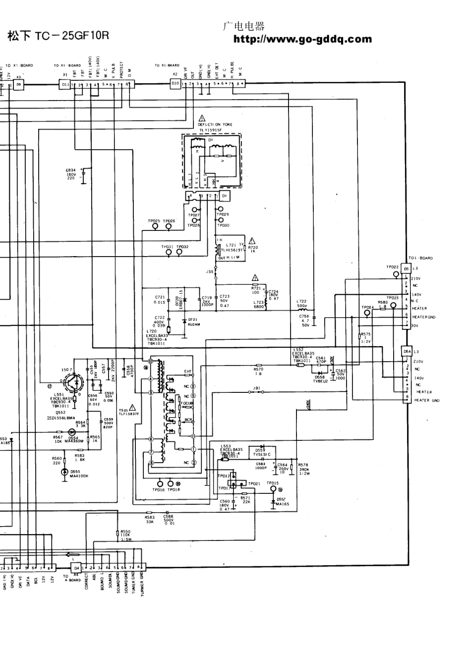 松下TC-25GF10R彩电图纸_松下  TC-25GF10R(10).pdf_第1页