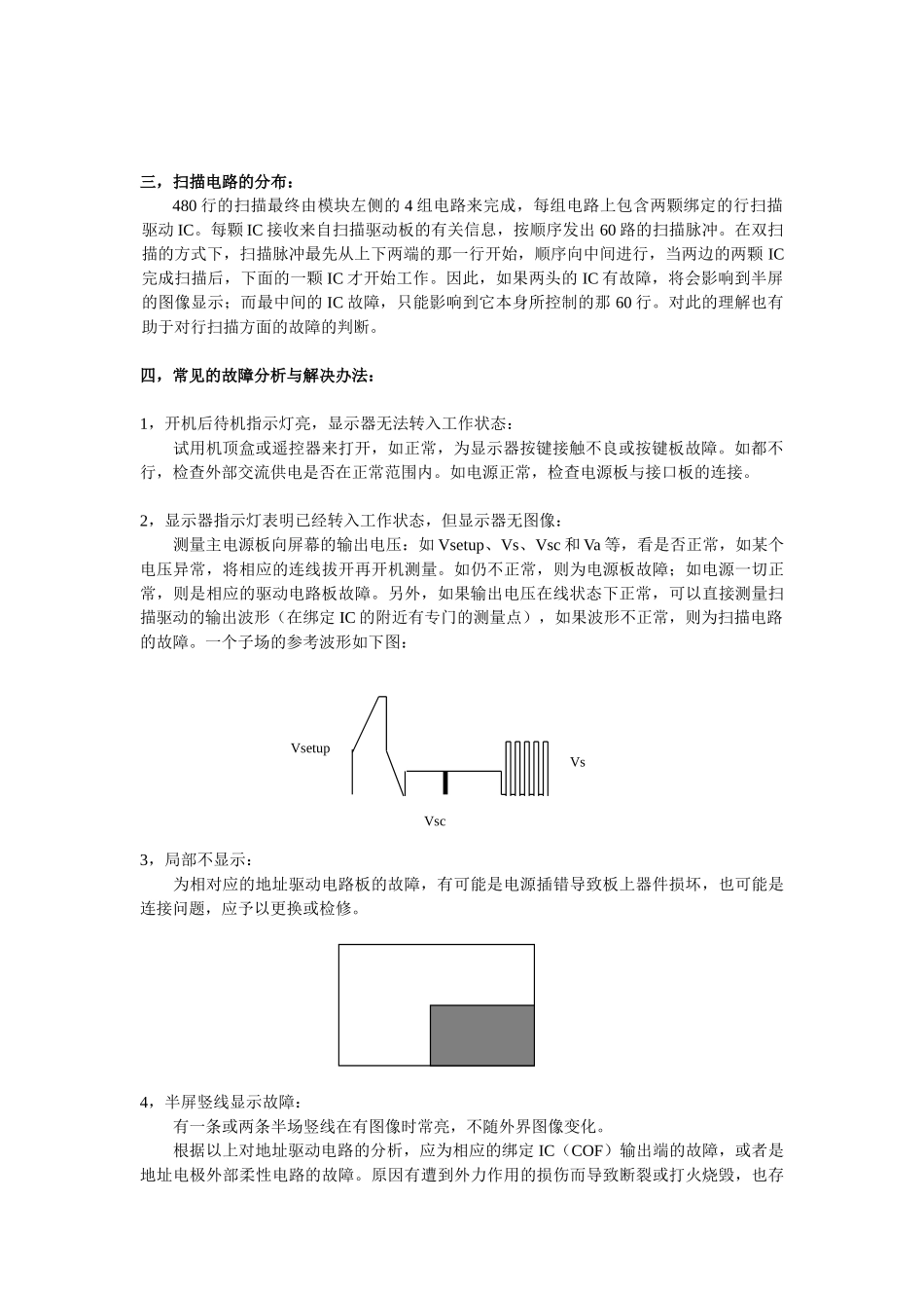 PDP403维修手册_PDP403售后维修之显示模块部分.doc_第2页