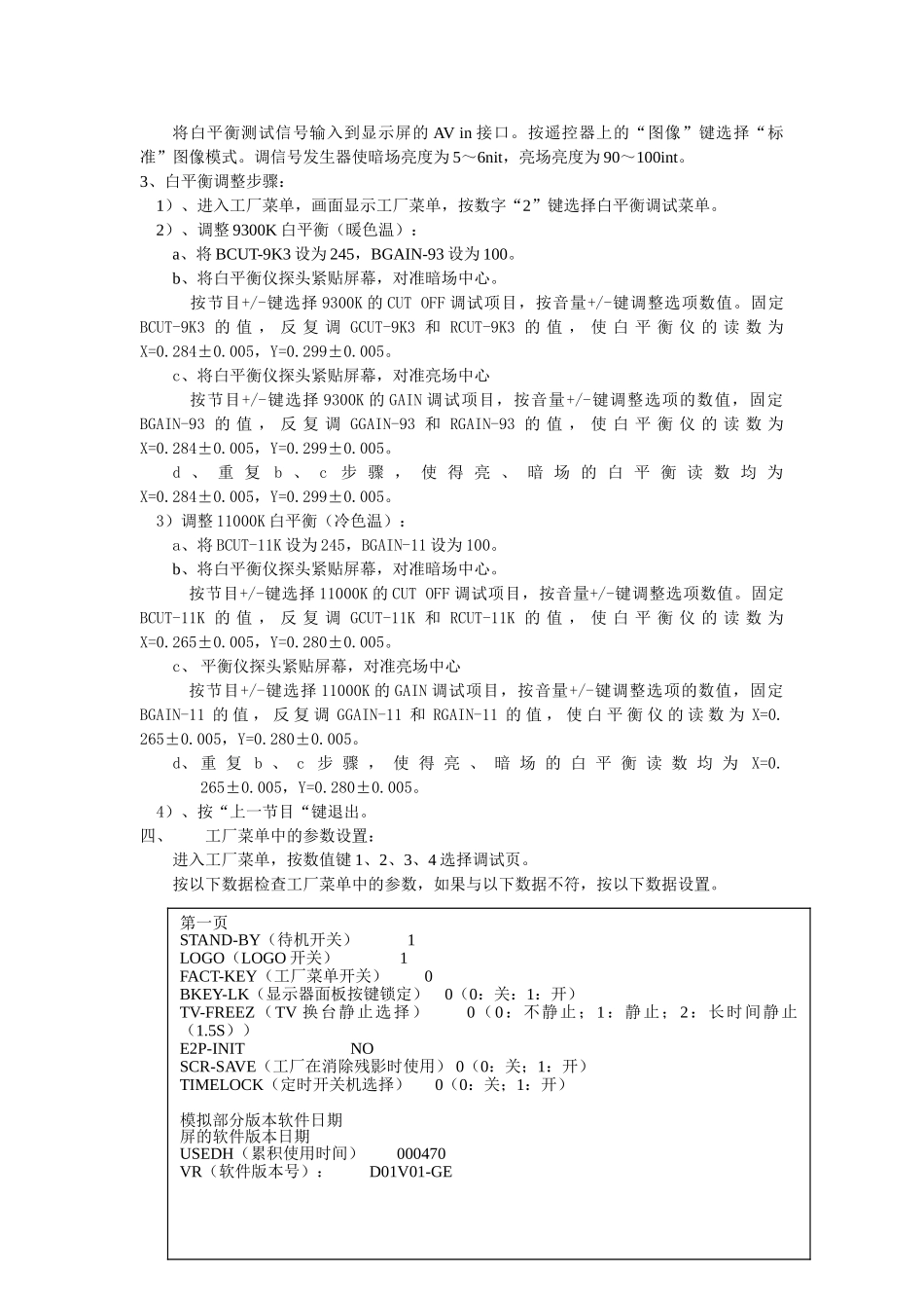 PDP42U3H维修手册_维修宝典.doc_第3页