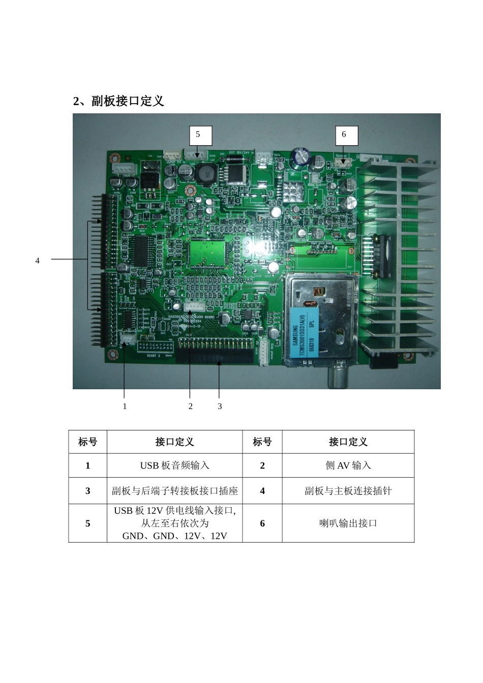 海尔L52A18-A液晶电视维修手册（无原理图）_L52A18-A接线示意图.doc_第2页