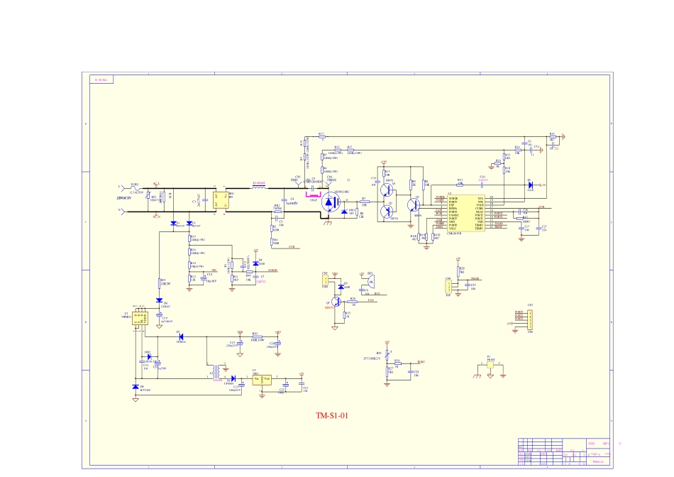 美的C21-SK2109电磁炉电路原理图.pdf_第1页