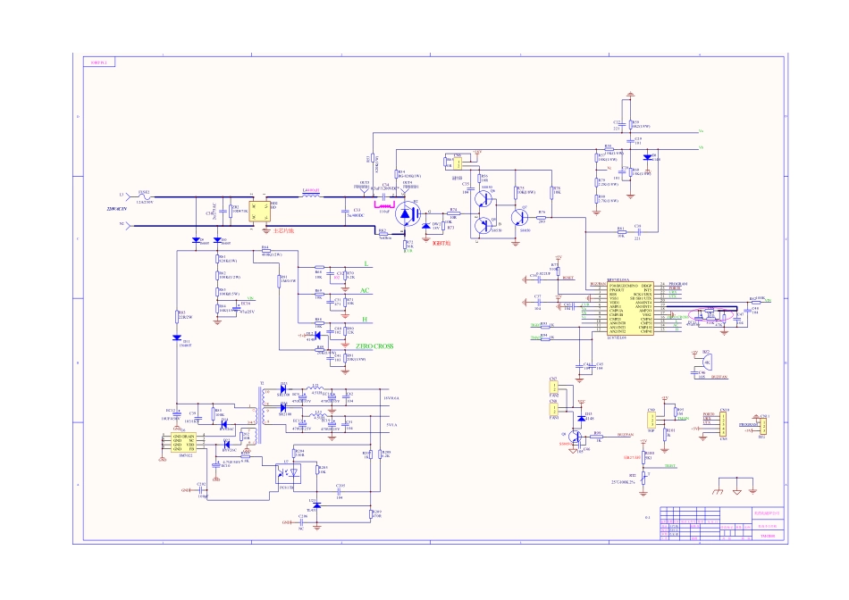 美的C21-RH2101电磁炉电路原理图.pdf_第1页