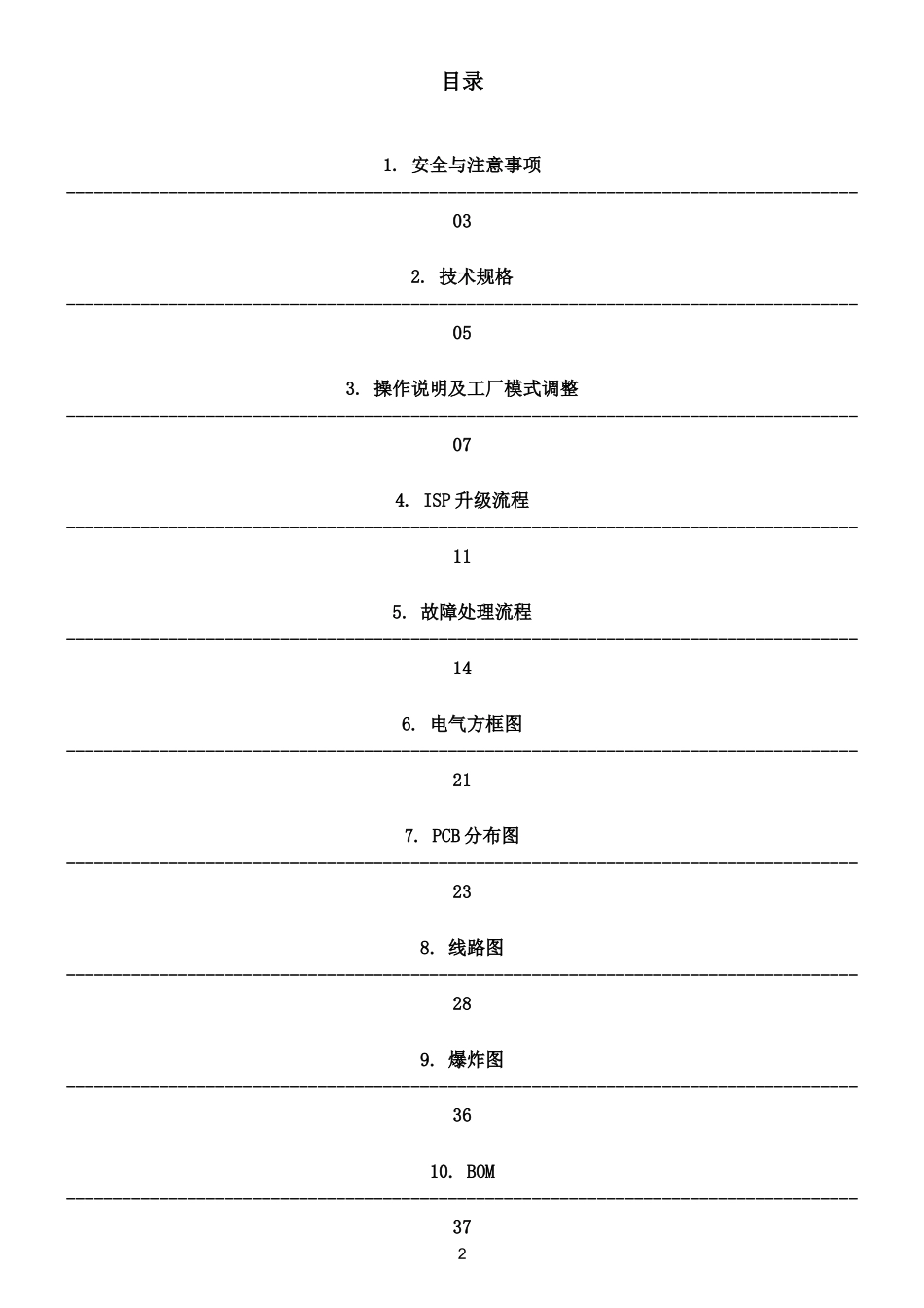 AOC H912W液晶显示器维修手册_AOC-H912W-中文维修手册.doc_第2页