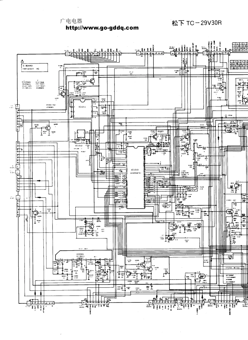 松下TC-29V30R彩电图纸_松下  TC-29V30R(11).pdf_第1页