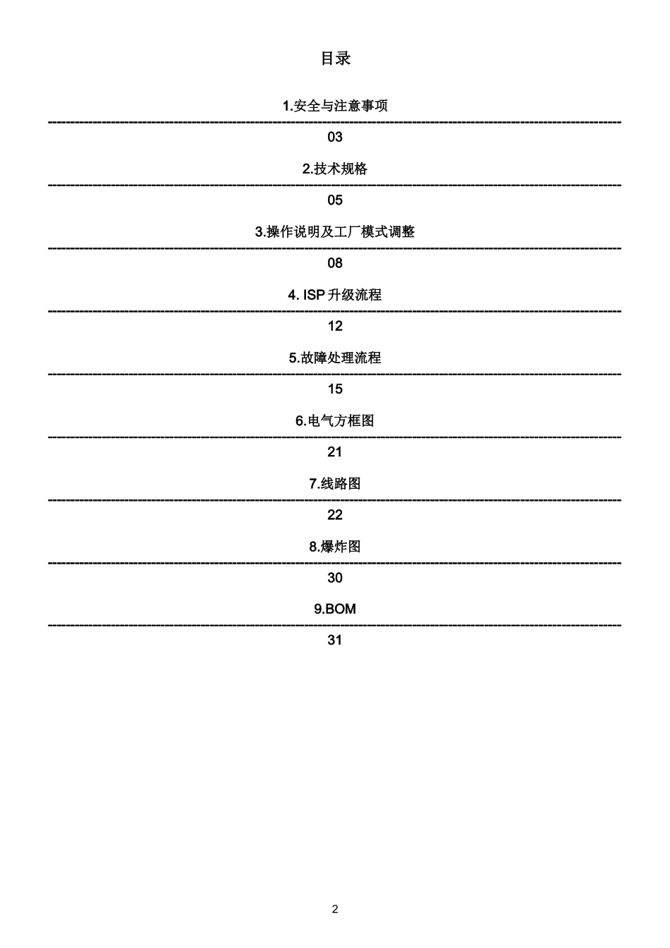 AOC 2219Vg液晶显示器维修手册和图纸_AOC-2219Vg-中文维修手册.doc_第2页