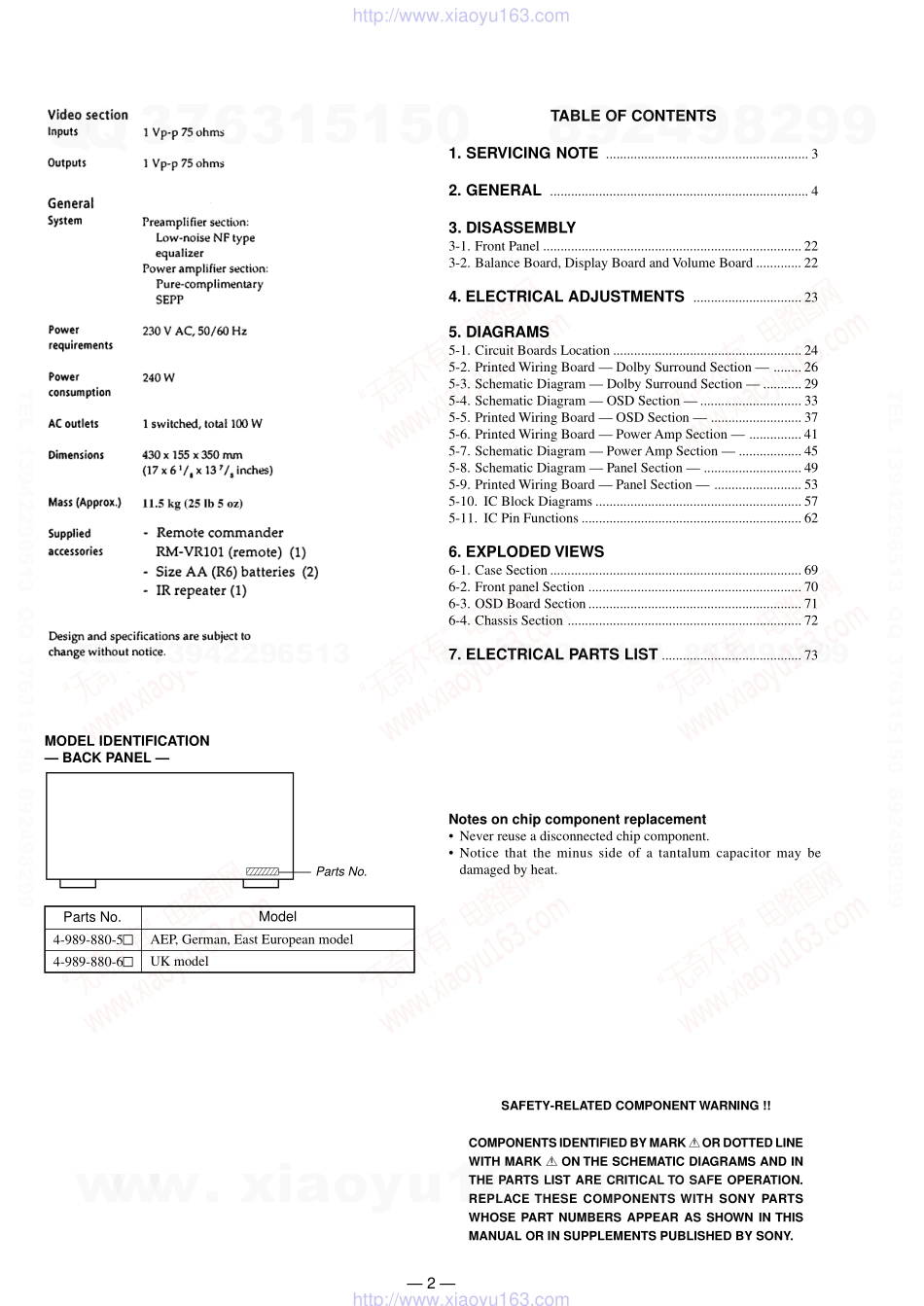 索尼SONY TA-VE810G电路图.pdf_第2页