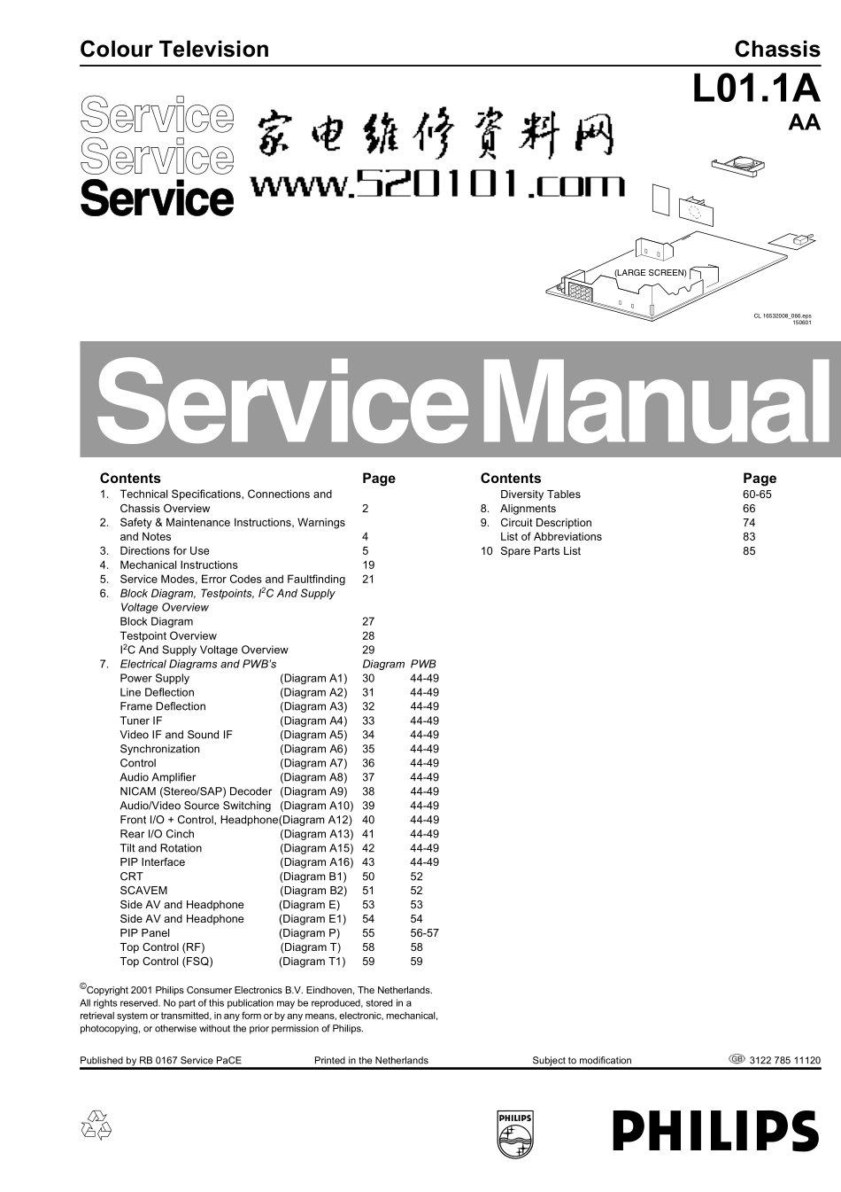 飞利浦L01.1A AA机芯维修手册_09042114204121.pdf_第1页