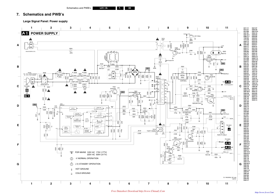 飞利浦L01.1A机芯图纸_飞利浦L01.1A机芯原理图.pdf_第2页