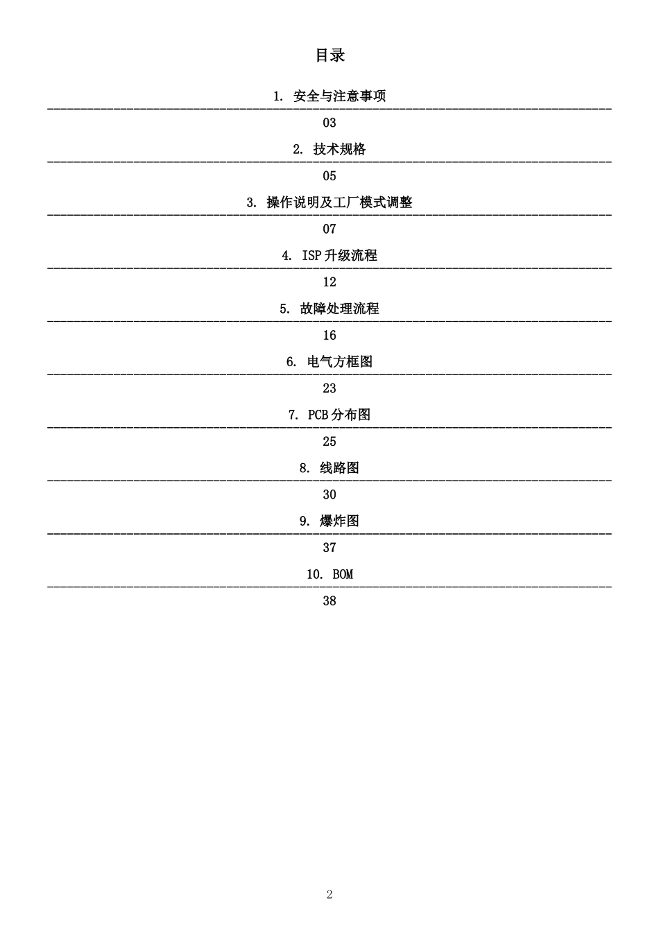 AOC 917Fwx液晶显示器维修手册_AOC-917Fwx-中文维修手册 .doc_第2页