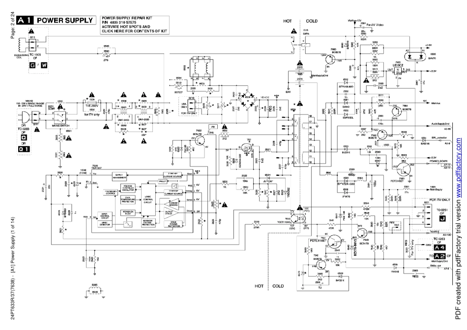 飞利浦L01.1 U机芯电路原理图_L01.1U.pdf_第2页