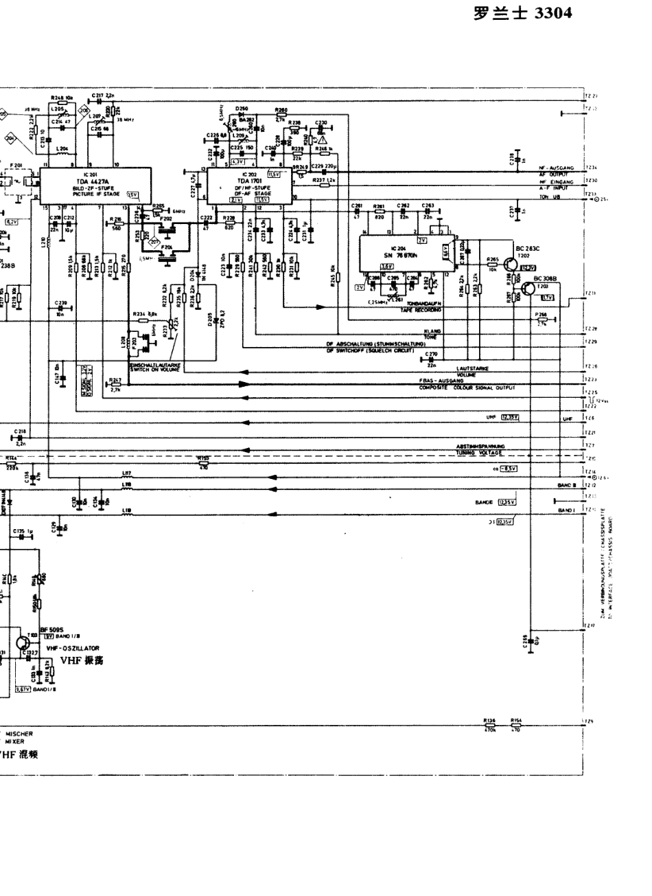 罗兰士3304电视机电路原理图_罗兰士  3304(10).pdf_第1页