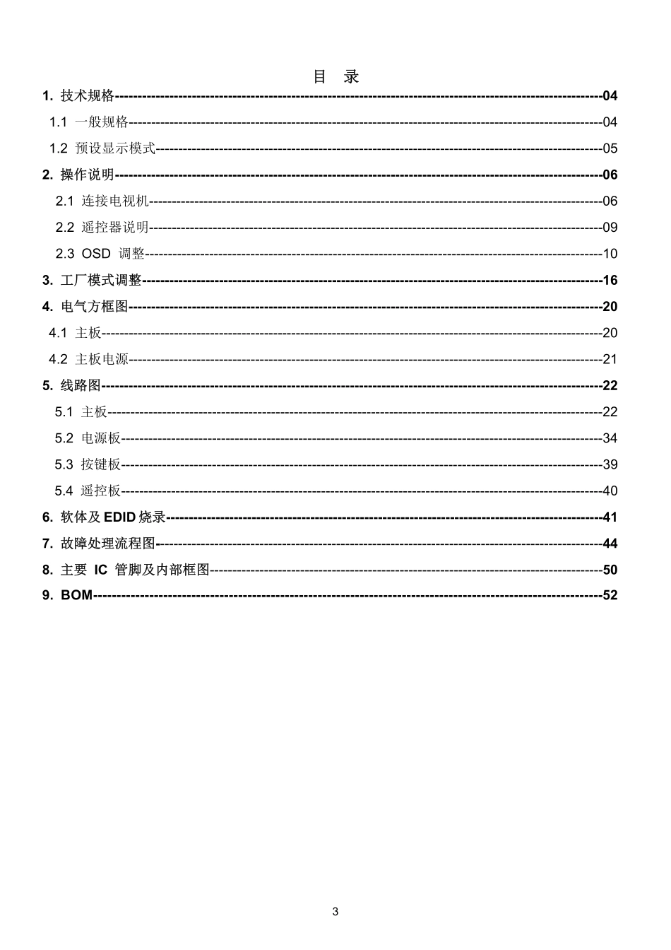 AOC T3255M液晶显示器维修手册_AOC_T3255M.pdf_第3页