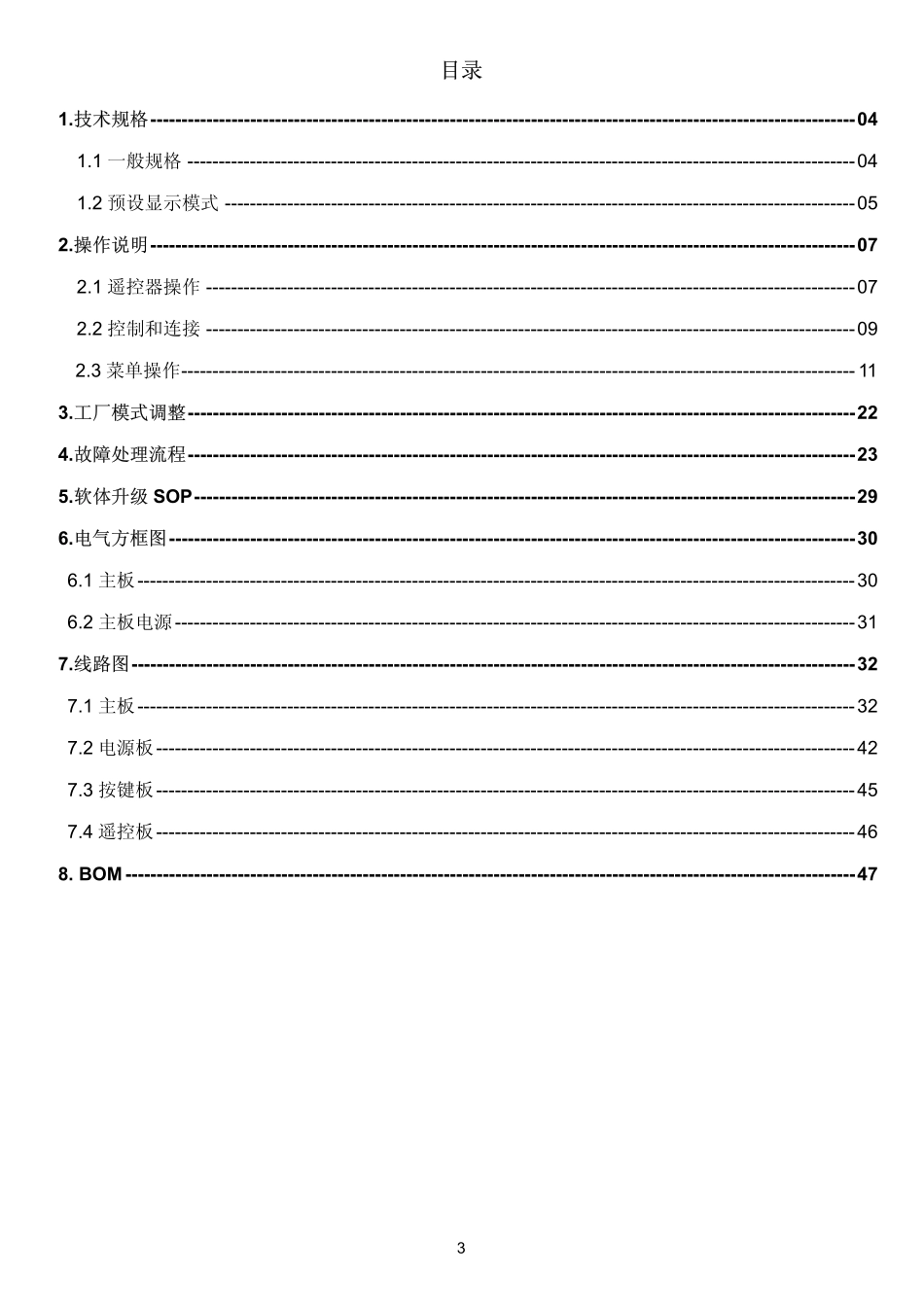 AOC T2442e液晶显示器维修手册.pdf_第3页