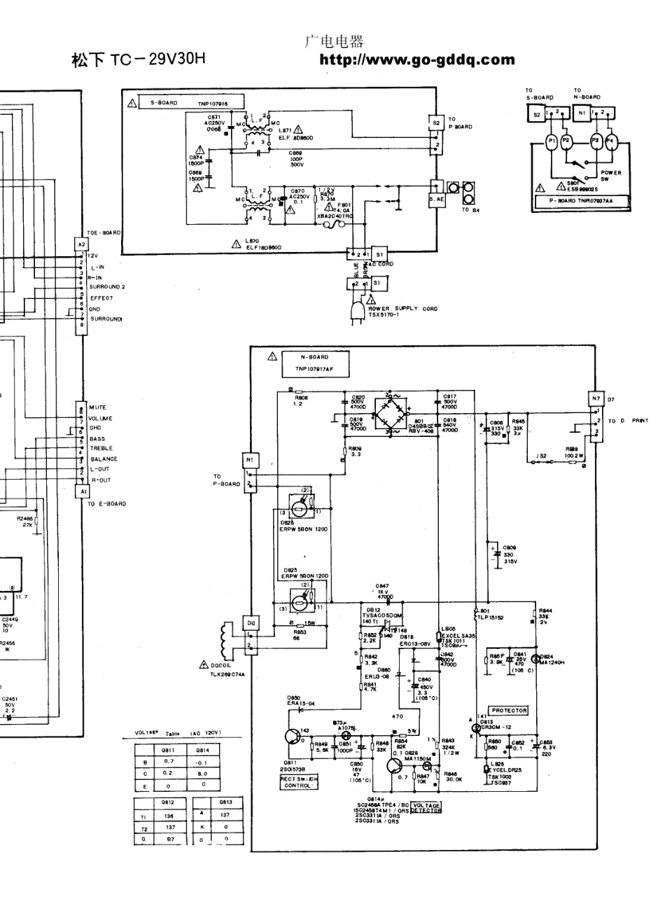 松下TC-29V30H彩电图纸_松下  TC-29V30H(10).pdf_第1页