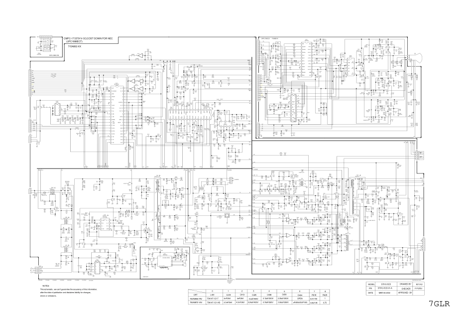 AOC S791U显示器电路原理图_AOC_S791U.pdf_第1页