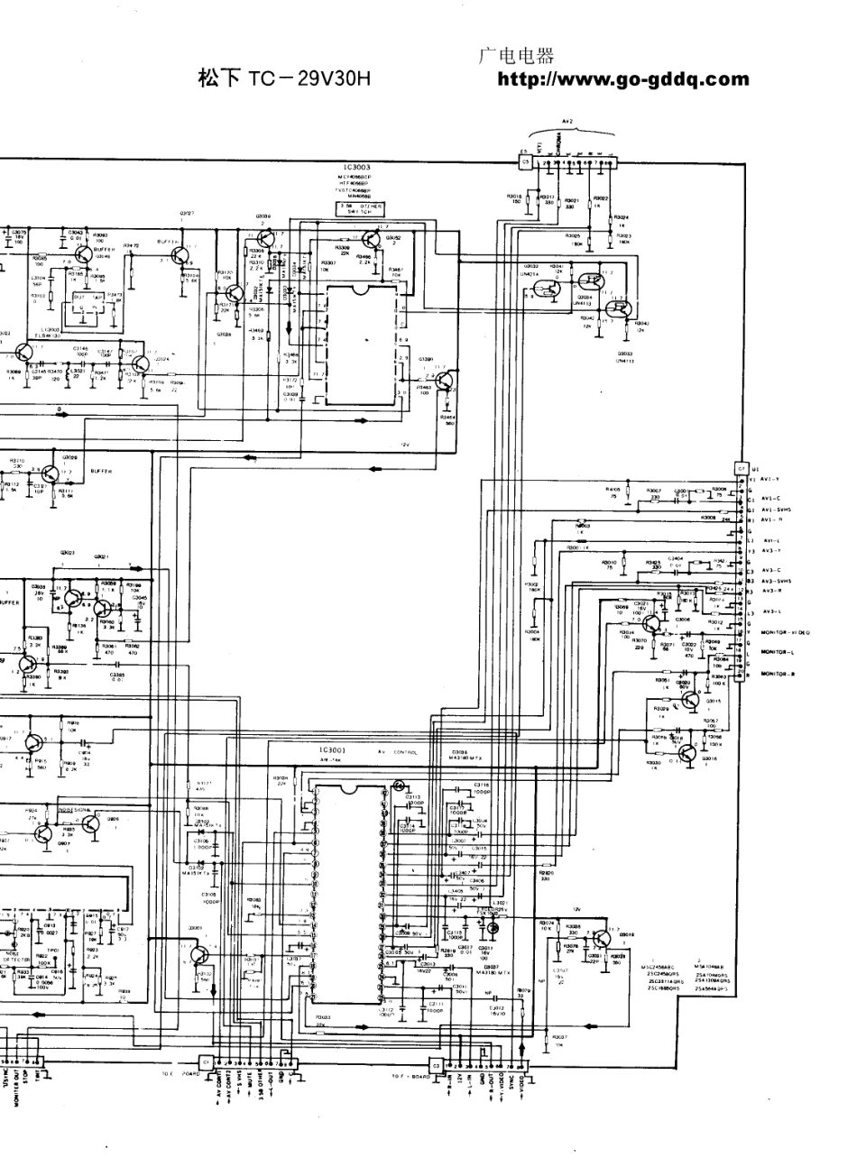 松下TC-29V30H彩电图纸_松下  TC-29V30H(08).pdf_第1页