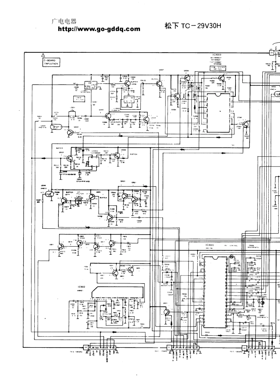 松下TC-29V30H彩电图纸_松下  TC-29V30H(07).pdf_第1页