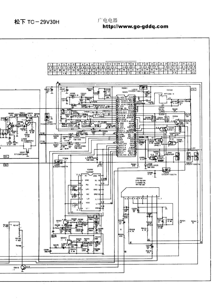 松下TC-29V30H彩电图纸_松下  TC-29V30H(06).pdf_第1页