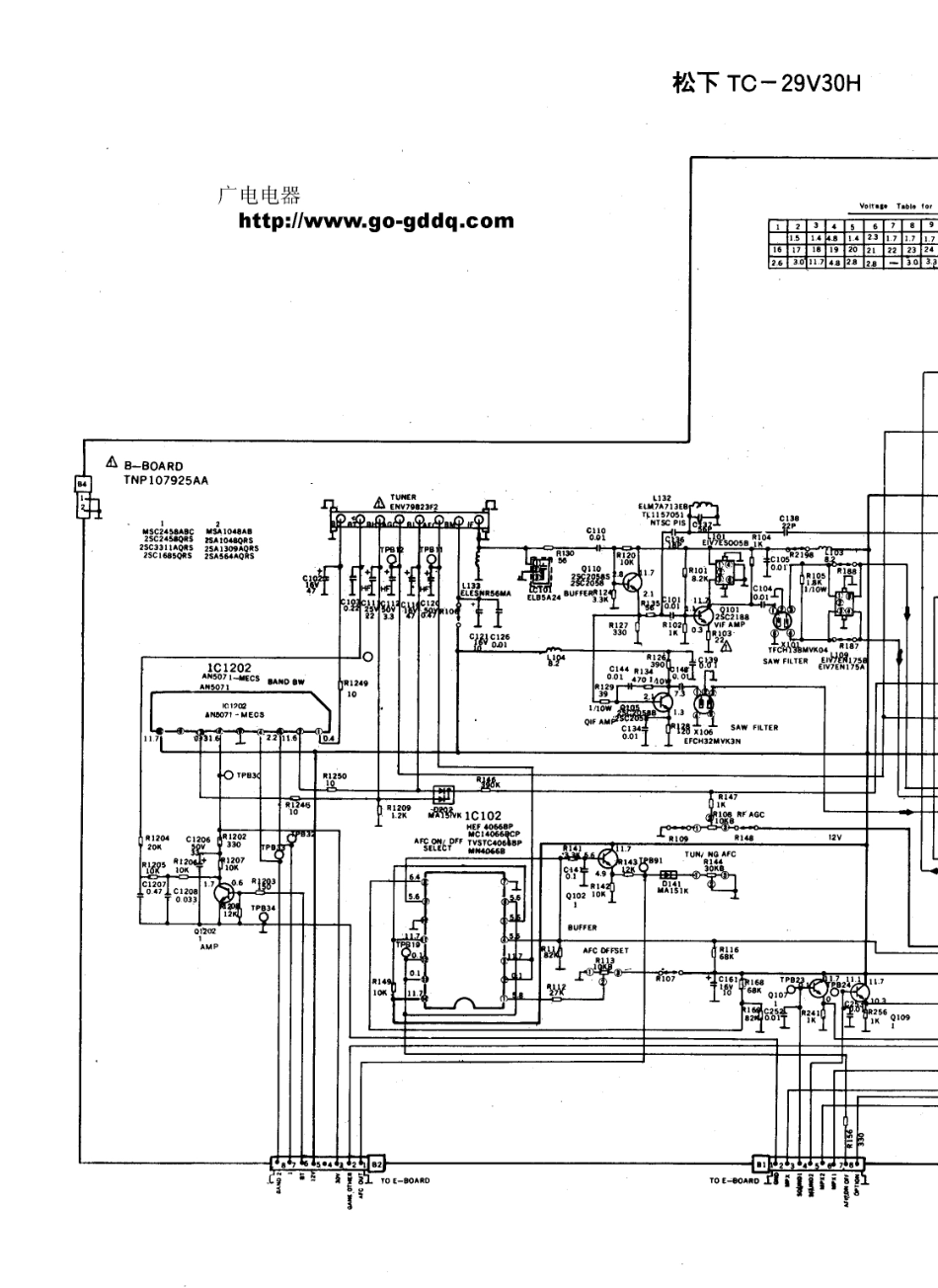 松下TC-29V30H彩电图纸_松下  TC-29V30H(03).pdf_第1页