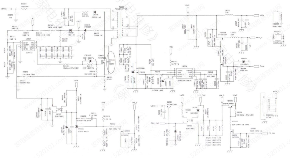 乐视X3-65液晶电视电源板电路原理图.pdf_第3页