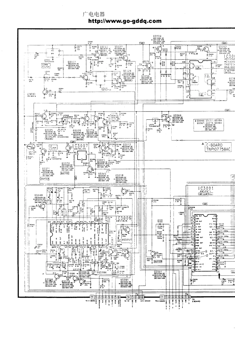 松下TC-29V2H彩电图纸_松下  TC-29V2H(05).pdf_第1页