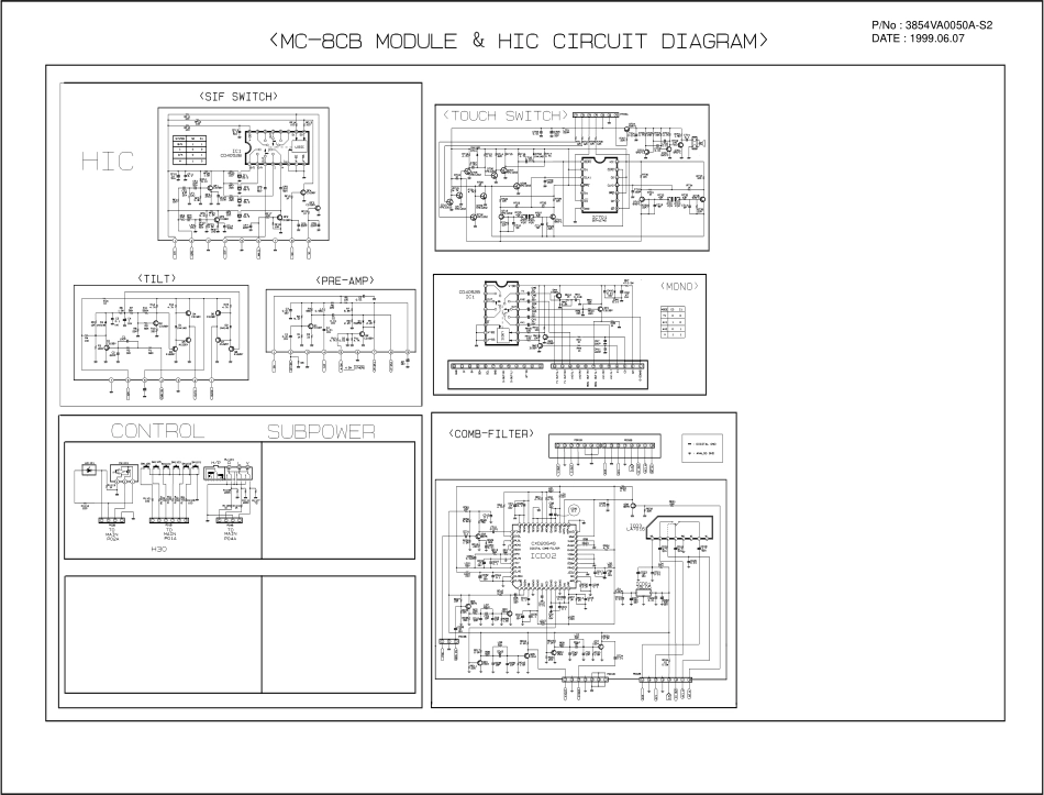 LG CF-21D10B彩电原理图_LG CF-21D10B-2.pdf_第1页