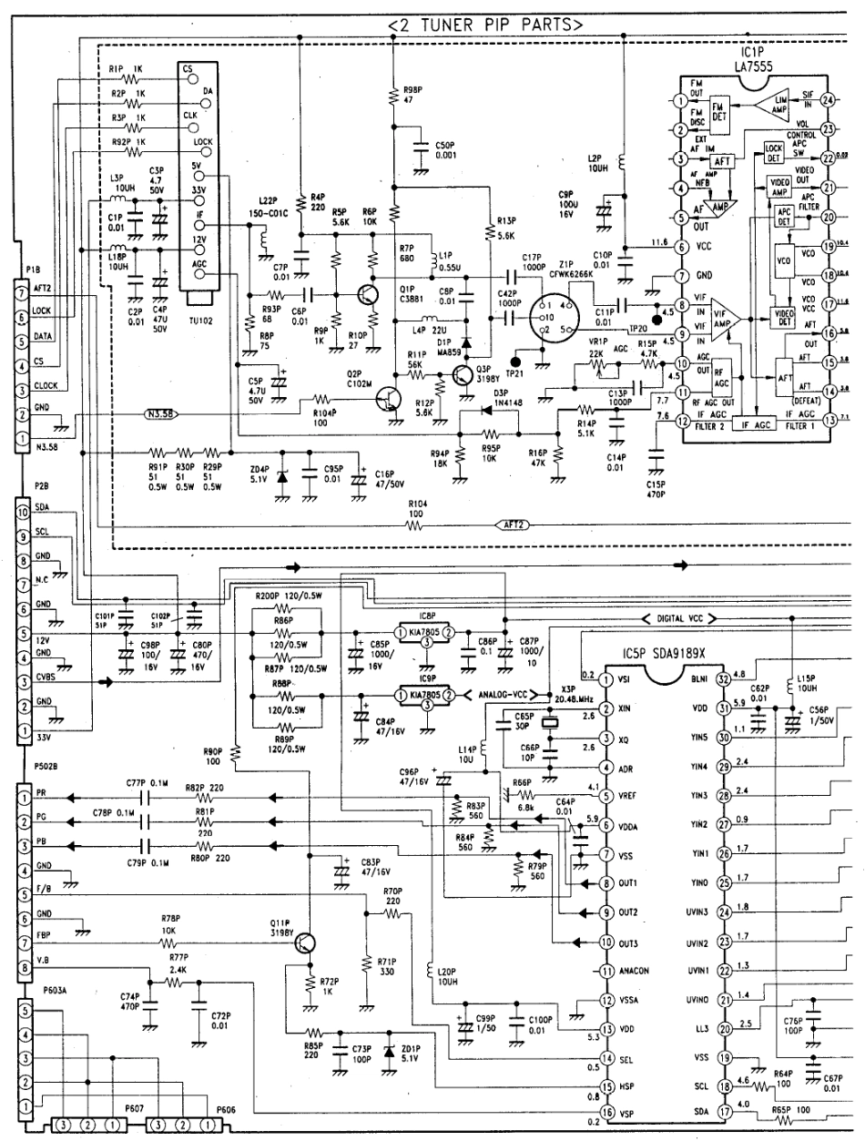 LG WF-28A10TM彩电原理图_WF-28A10TM.pdf_第1页