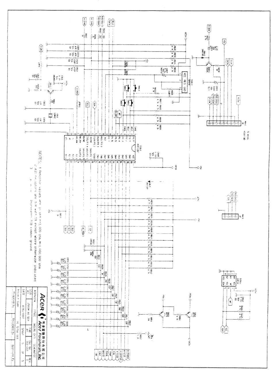 ACER 7134EL显示器电路原理图_ACER_7156C.PDF_第3页