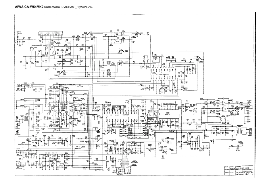 爱华AIWA CA-W54MK2显示器图纸_AIWA-CA-W54MK2.pdf_第1页