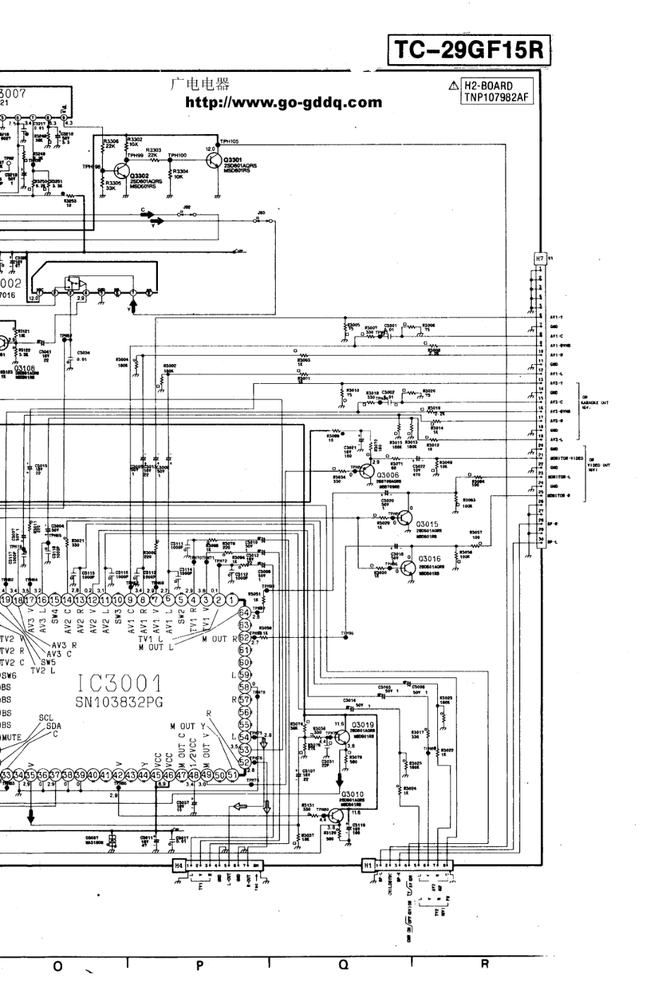 松下TC-29GF15R彩电图纸_松下  TC-29GF15R（M17机芯）(34).pdf_第1页