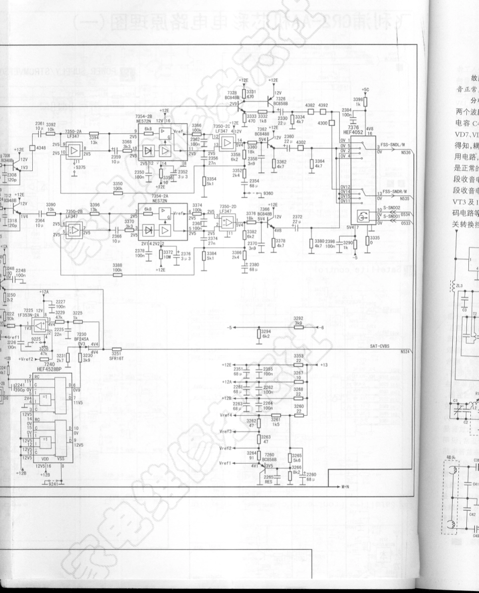 飞利浦GR2-AA机芯电路原理图_家电维修002.pdf_第1页