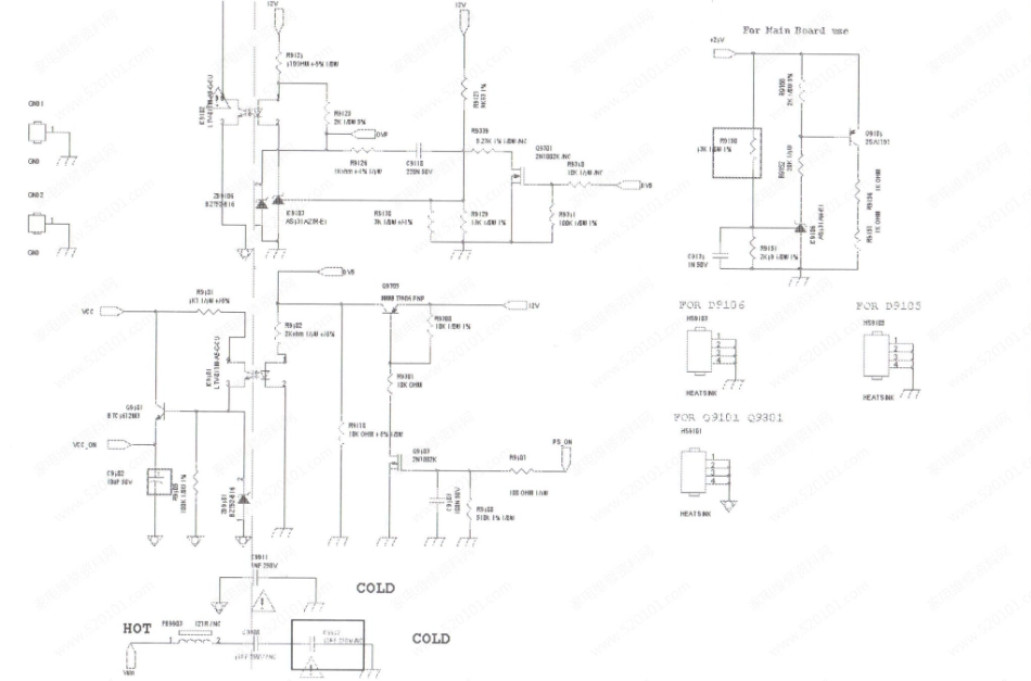 乐视S40 Air 715G6998-P0G电源板电路原理图.pdf_第3页