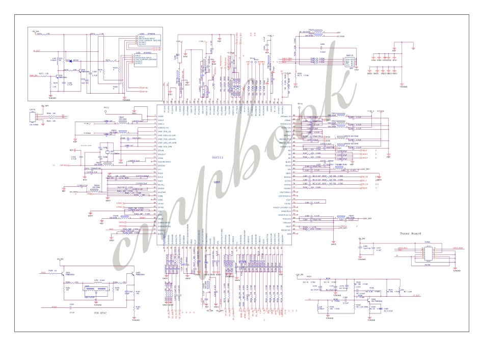 AOC L197A31液晶电视电路原理图_（三）数字解码器电路.pdf_第1页