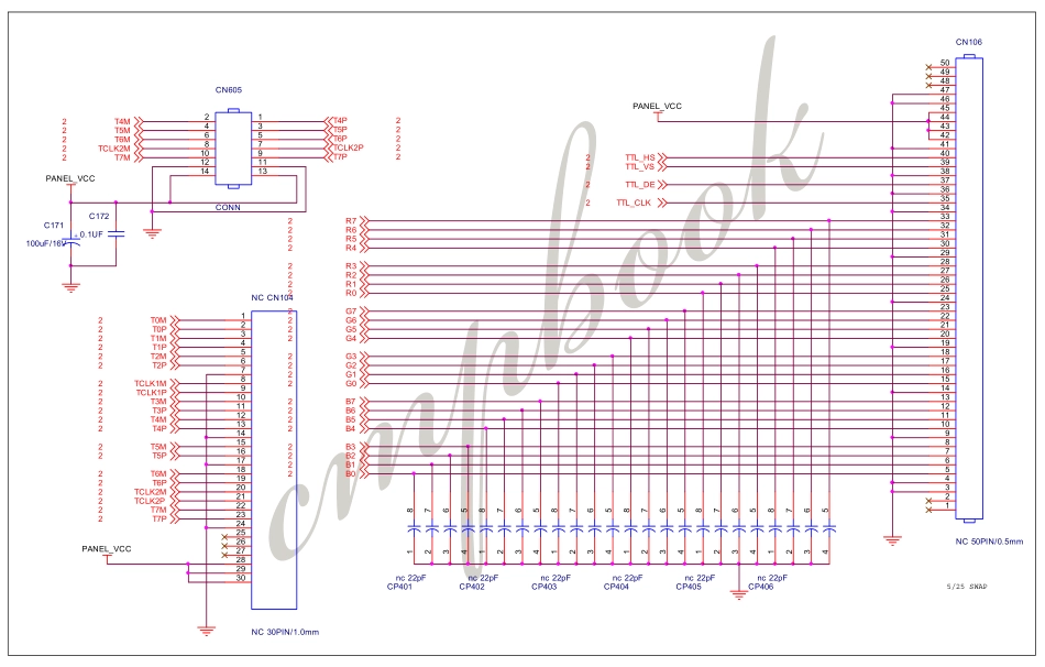 AOC L197A31液晶电视电路原理图_（九）接口电路.pdf_第1页