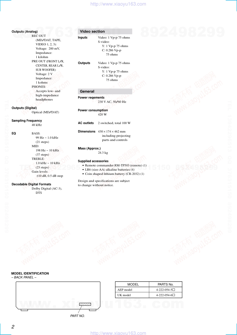 索尼SONY TA-VA777ES电路图.pdf_第2页