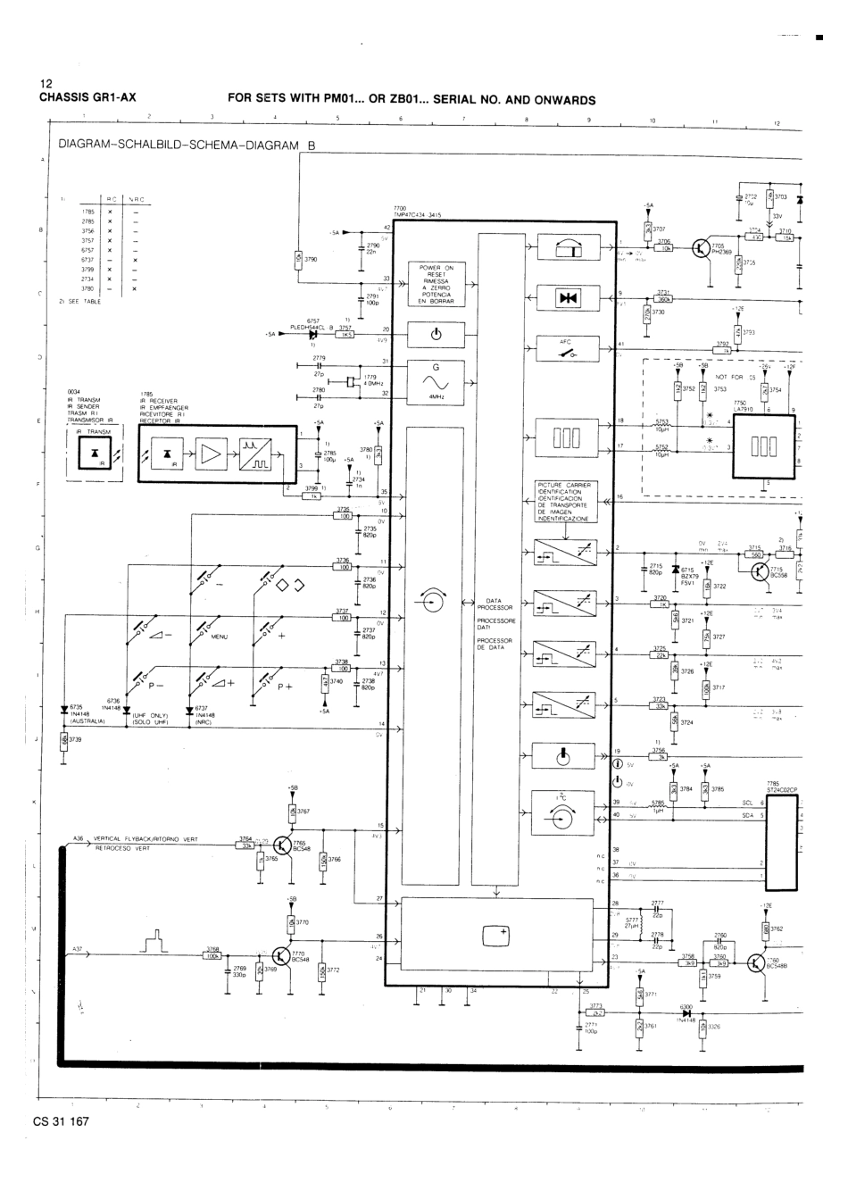 飞利浦GR1-AX彩电原理图_飞利浦GR1-AX.pdf_第2页