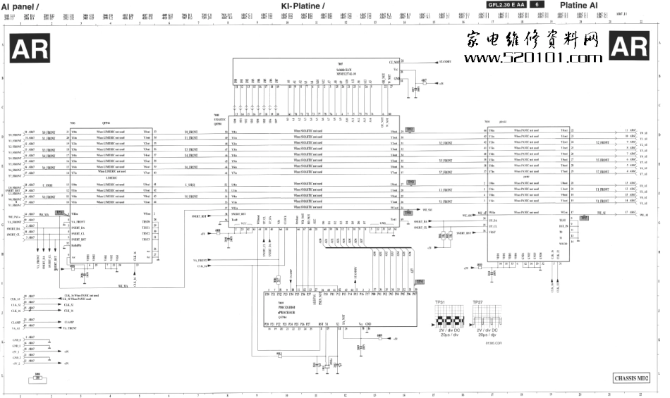 飞利浦GFL2.30E-AA机芯电路原理图_飞利浦GFL2.30E-AA机芯.pdf_第1页