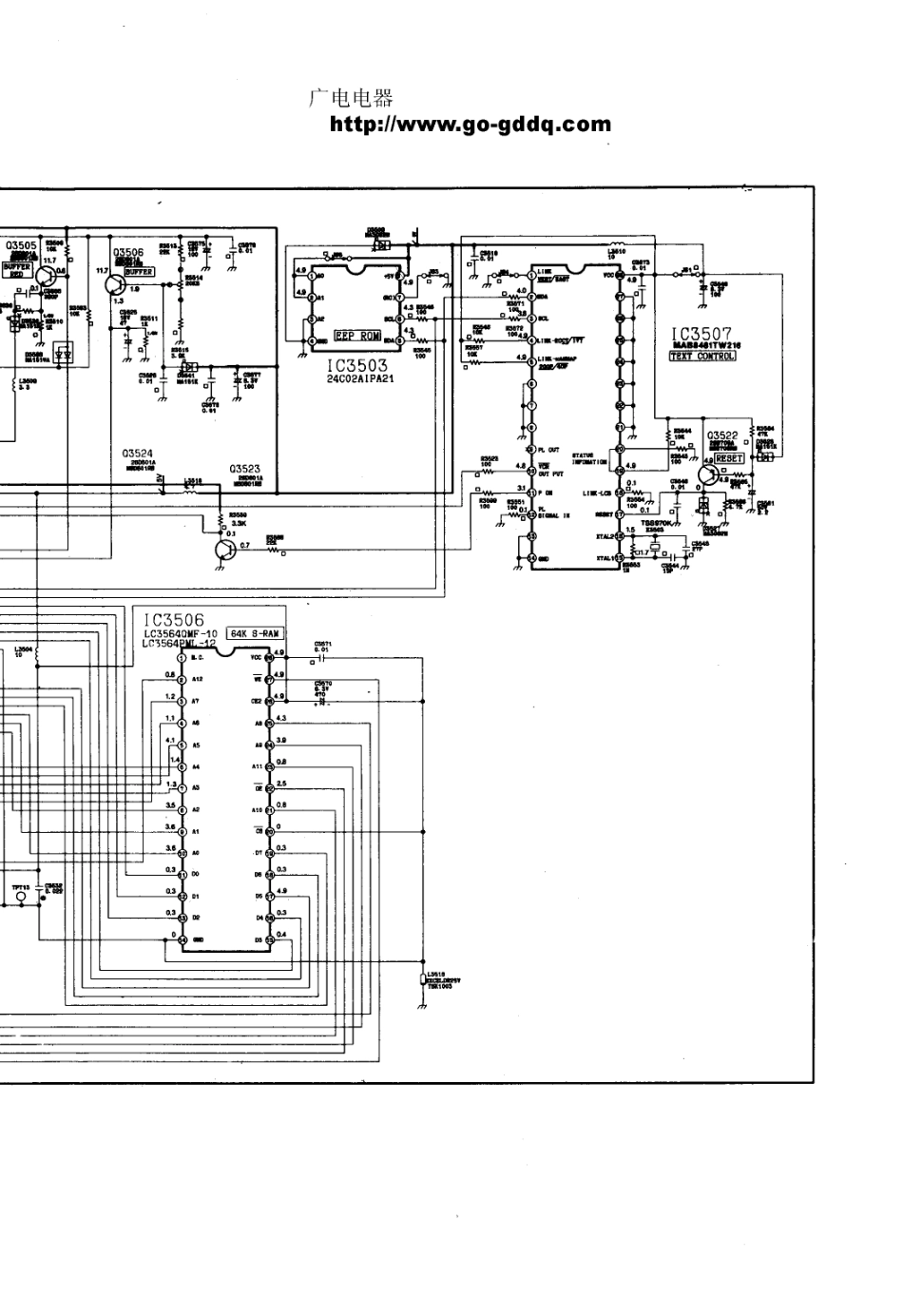 松下TC-29GV10X彩电图纸_松下  TC-29GV10X(50).pdf_第1页