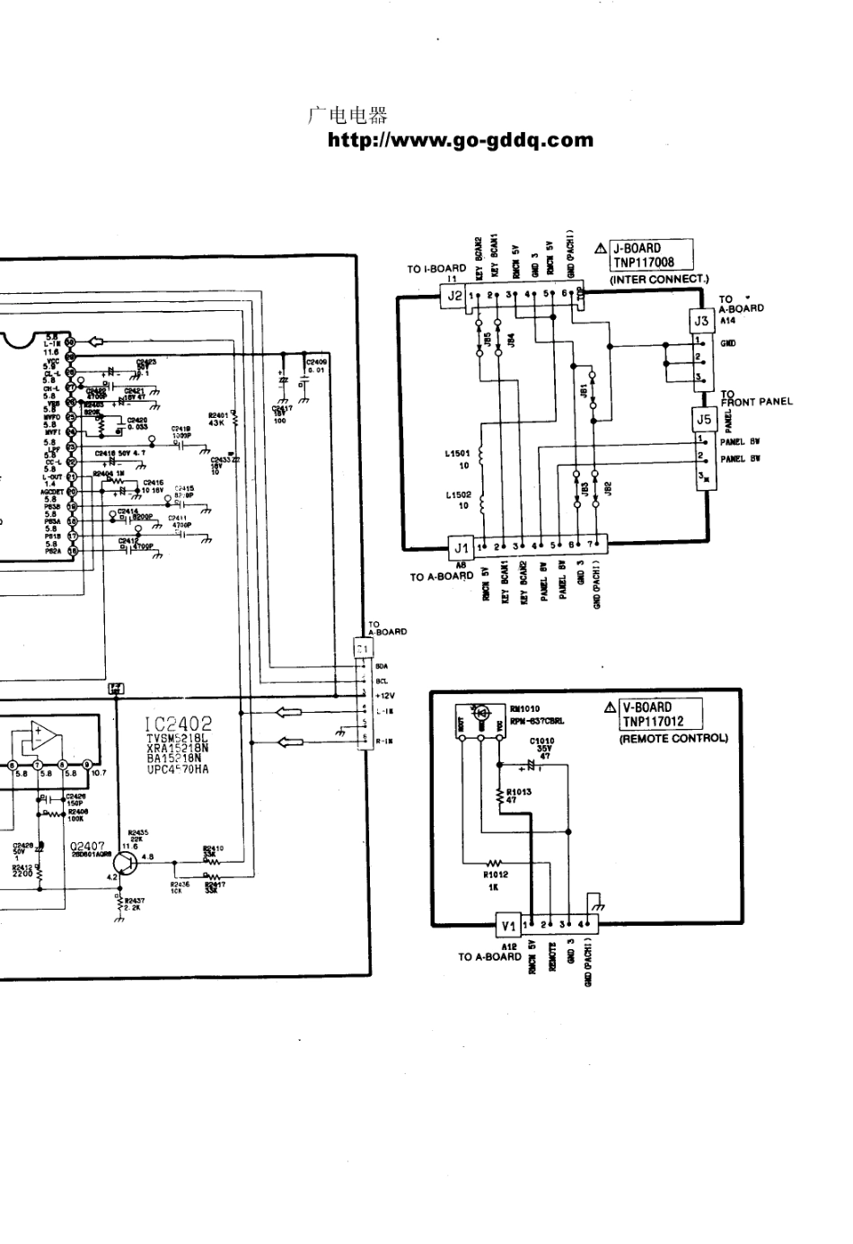 松下TC-29GV10X彩电图纸_松下  TC-29GV10X(42).pdf_第1页