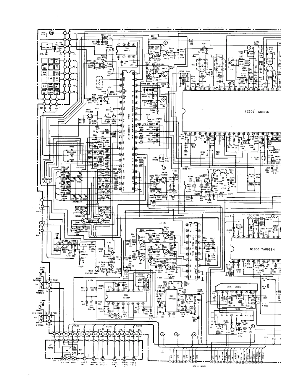 快乐HC-2808电视机电路原理图_快乐  HC-2808、HC-2808R、HC-2808AR(01).pdf_第1页