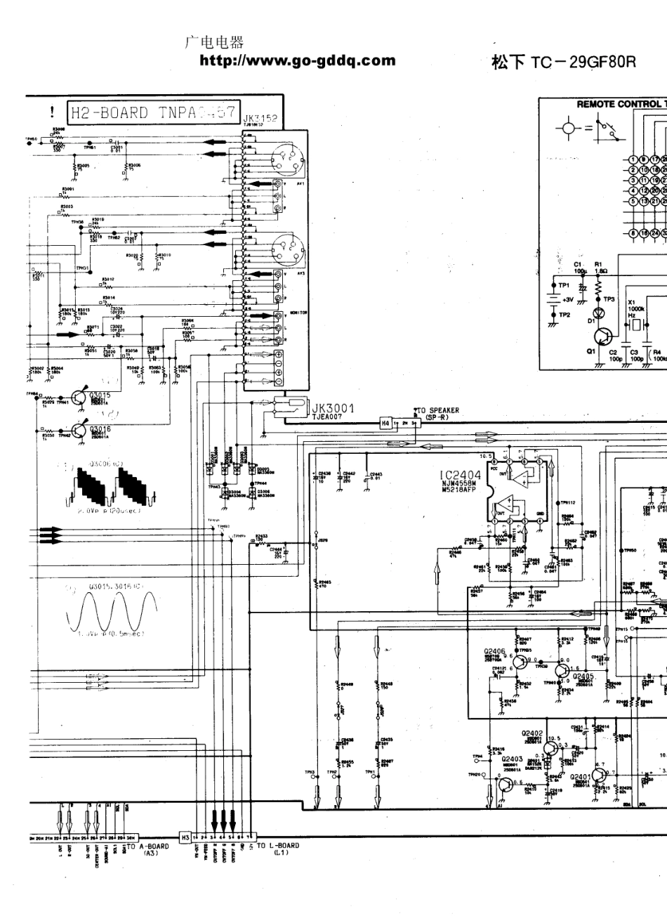 松下TC-29GF85R彩电图纸_松下  TC-29GF80R(09).pdf_第1页