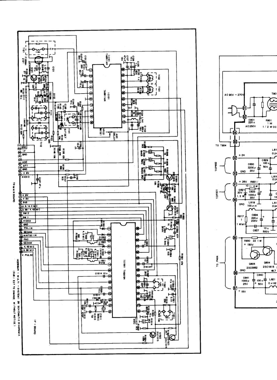 快乐HC-2808AR电视机电路原理图_快乐  HC-2808、HC-2808R、HC-2808AR(03).pdf_第1页