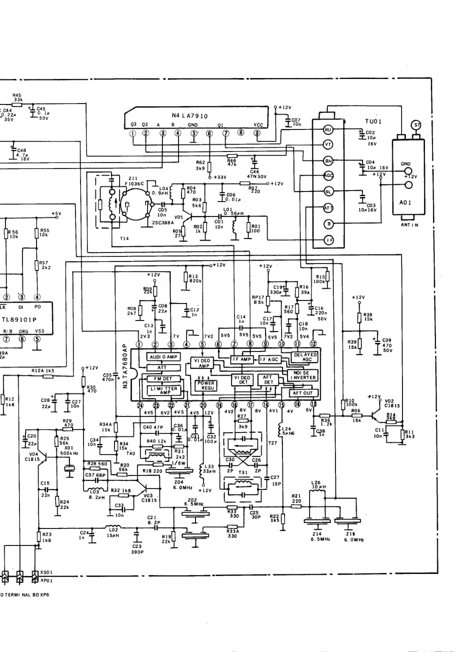 快乐HC-2506A电视机电路原理图_快乐  HC-2506A(06).pdf_第1页