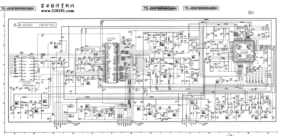 松下TC-29GF85G彩电电路原理图.pdf_第3页