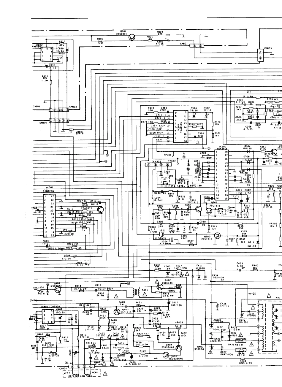 孔雀KQ71-88B彩电电路原理图_孔雀  KQ71-88A、KQ71-88B(04).pdf_第1页